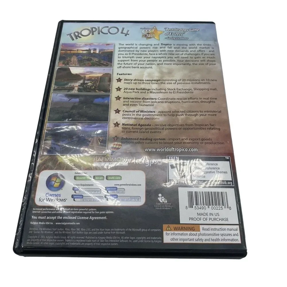 Tropico 4 (PC, 2011) Condition is Very Good